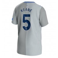 Everton Michael Keane #5 Tretí futbalový dres 2023-24 Krátky Rukáv